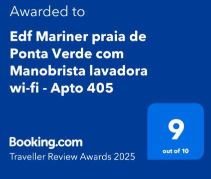 Praia De Ponta Verde Com Lavadora, Wi-Fi, Garagem - Quarto Andar Масейо Екстер'єр фото